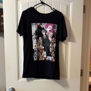 Hot Topic Black Graphic Tee - Danganronpa Design